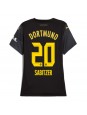 Borussia Dortmund Marcel Sabitzer #20 Vieraspaita Naisten 2024-25 Lyhythihainen